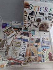 HUGE LOT OF Dog  Puppy Scrap Book Stickers - Karen Foster, Jolee's, Sandylion