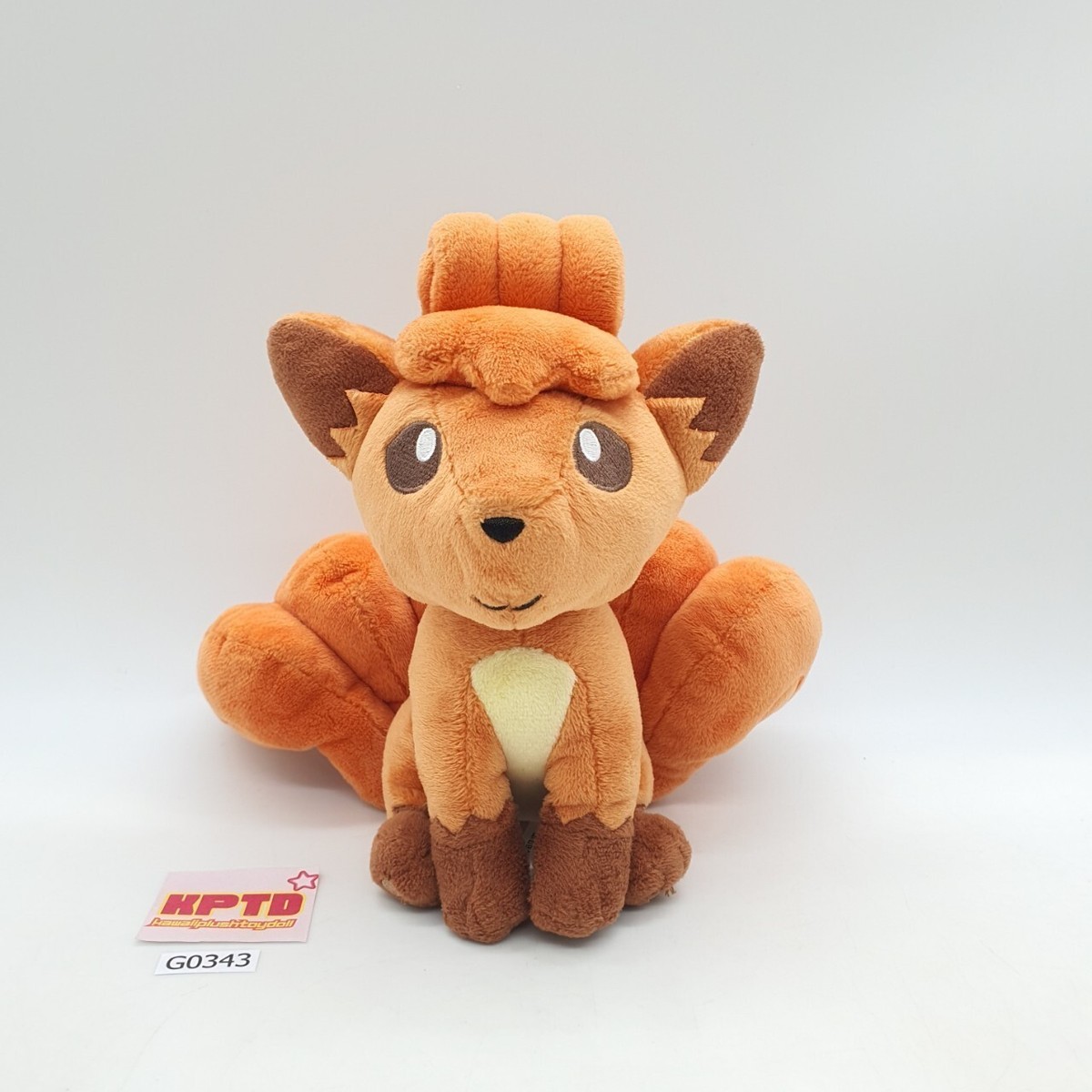 Vulpix G343 Pokemon SAN-EI All Star Collection Plush 7