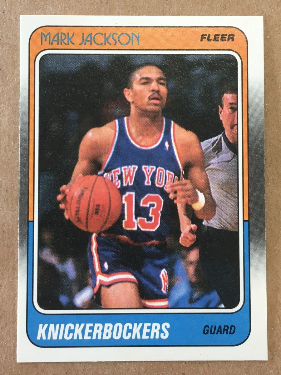 1988 Fleer #82 of 132 - Mark Jackson - New York Knicks