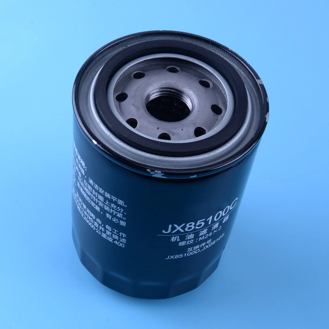 1Pcs Oil Filter M24 X 2 Thread Fit For John Deere Excavator 
