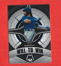 2022 Panini Mosaic Baseball Will to Win #WW-4 Bo Bichette - Blue Jays