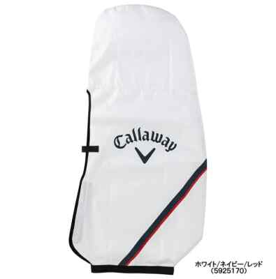 ゴルフバッグ・キャディバッグ Callaway Sport Travel Cover 13JM Callaway Golf Sport Travel Cover Bag Case 5925170 Color White/Navy