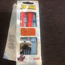 Marvel The Amazing Spider Man Zak fork and spoon set Stainless Steel