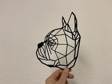 Geometric French Bulldog Frenchie Dog Pet Wall Art Decor Hanging Decoration