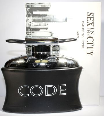 Sex In City Code 3.3/3.4 oz EDT Spray for Men - New in box