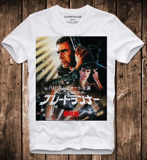 T-Shirt Blade Runner Bladerunner Movie Poster Japan Japanese Retro Vintage  Decka