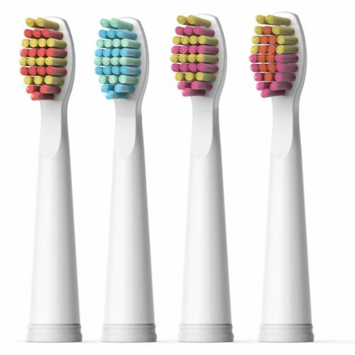 X4 Fairywill Electric Toothbrush Brush Head White For Fw 507 Fw 508 Fw D7 Fw D8 Ebay