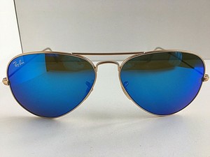 ray ban aviator espejo azul