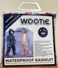 CHILDRENS ONE PIECE 18 MOS REFLECTIVE WATERPROOF SEALED HEARTS SUIT NIP