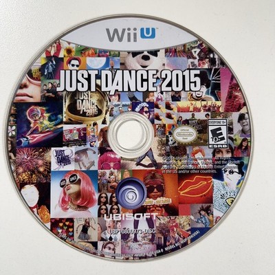 Just Dance 2015 Wii U Video Game Disc TESTED