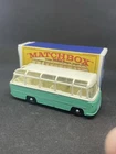 Lesney Matchbox 68 Custom Mercedes Coach Aqua Blue Restored With Repro Box