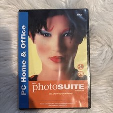 MGI Photosuite 4.0 PC Home  Office Web  PC Photography Software CD-ROM 2001