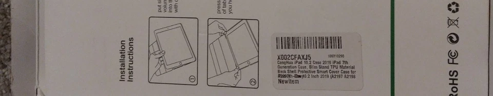 Canghua Apple Protective Case iPad 7th Generation 10.2 " sheath tablet gift NIB - Image 4 of 4