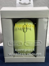 Heyday Compact Wireless Mouse Bluetooth enabled - Pastel Lime- New- Sealed