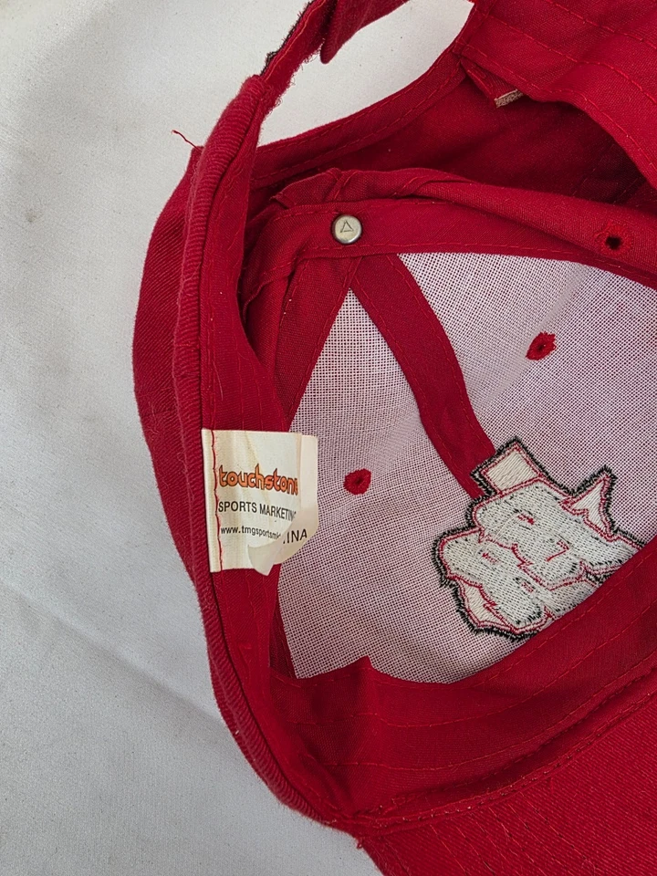 Vintage Frisco Rough Riders Minor League Baseball RR Cap Hat Red Black Texas - Image 3 of 4