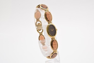 Rare [MINT] SEIKO Lassale 1E20-3A60 Brown Bracelet Women's Quartz