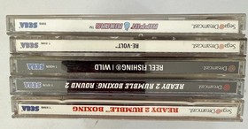 Dreamcast Games Lot - CIB, Complete - Ready 2 Rumble Round 2, Re Volt, Reel Fish