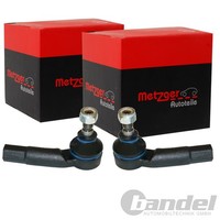 2X Metzger SpurstangenkÖPfe Passend FüR Audi A2 Seat Arosa VW Lupo Polo