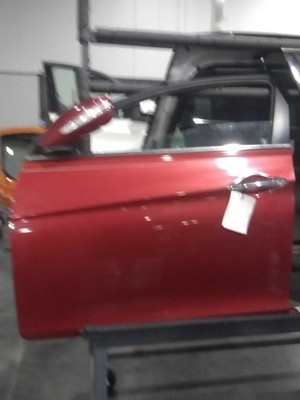 2013 Hyundai Sonata Left Door Red 4DR SED 153K Miles OEM Used Part 412343