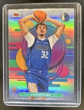 2025-26 Topps Finest Cooper Flagg Uncommon RC Refractor Rookie #101 Mavericks