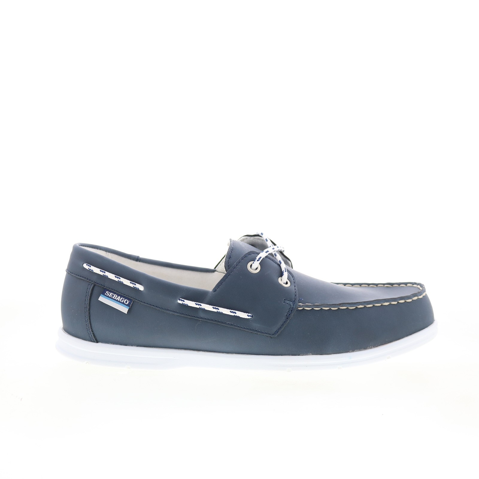 Sebago Jackman Mens Blue Boat Shoes Slip-On Loafers 78114CW-908