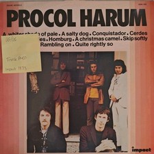 Procol Harum Self Titled Vinyl Record LP VG/VG 6886555 1973