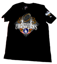 NEW ERA Dodgers Los Angeles 2025 MLB World Series T Shirt Large NEW WITH TAGS