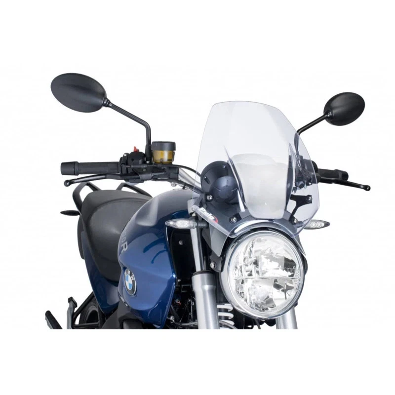 Pare-brise sport Puig Naked NG pour BMW R1200 R 06-10 transparent - Photo 1/1