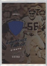 2018 Panini Luminance Vintage Materials Lawrence Taylor #7 HOF 1t82