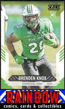 2021 Score #366 Brenden Knox Rookie Marshall Thundering Herd