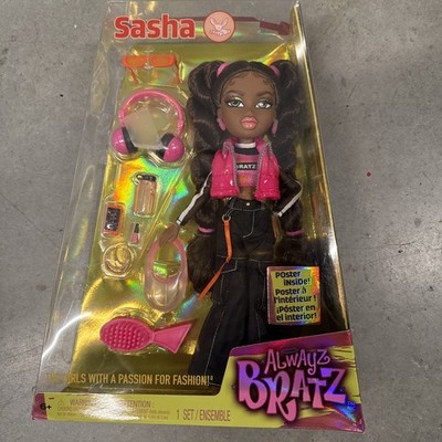 2023 MGA Entertainment Always Bratz SASHA Fashion Doll w/Accessories NEW SEALED!