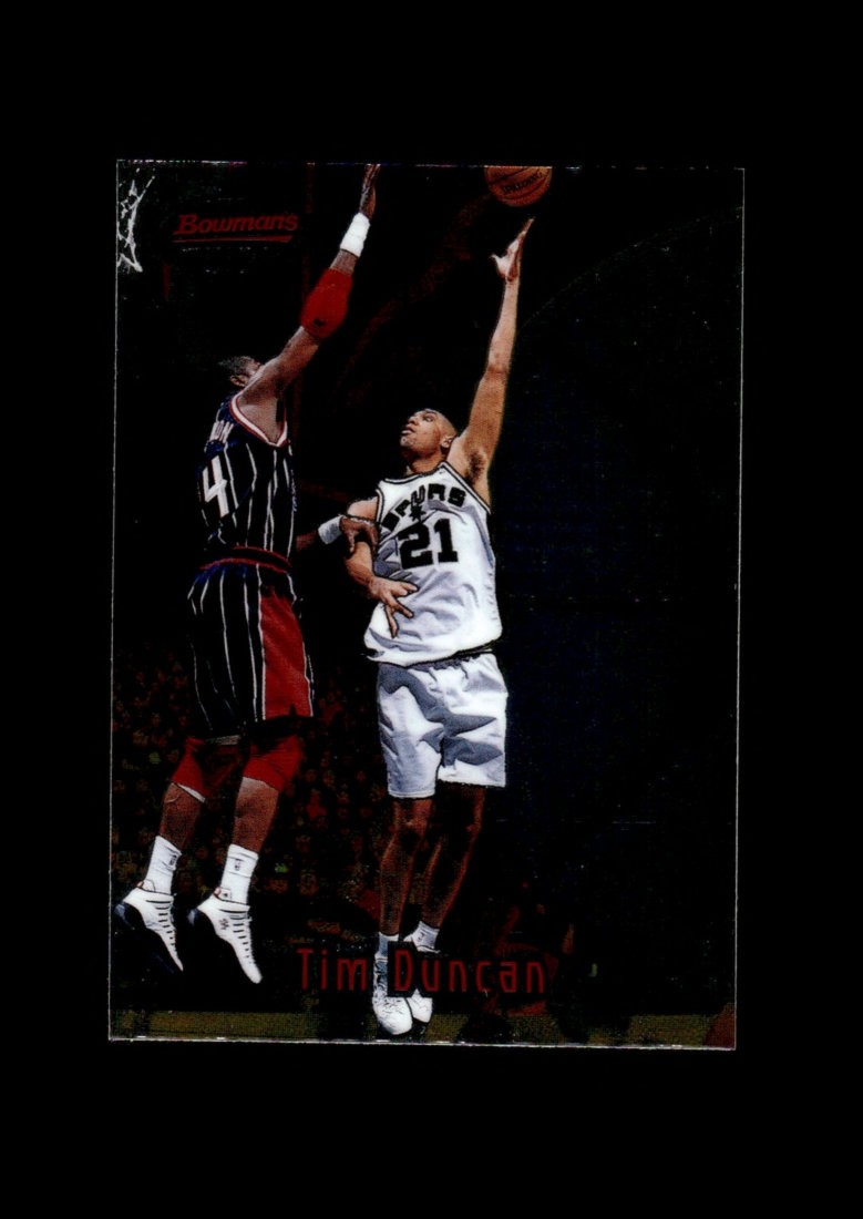 1997-98 Bowmans Best: #106 Tim Duncan RC NM-MT OR BETTER
