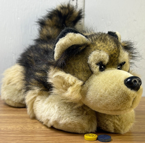 Playful Wolf plush by B.J. Toys 12" Waiting for Their Furever Home-GDJ-A-672