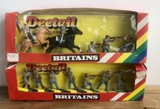 VTG Britains Deetail Confederate Civil War Sets 7426 / 7428-Boxed Lot MIB 1970's