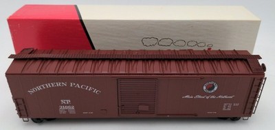 Pacific Rail B-510 S-Scale Northern Pacific 50' SGL SLDG DR Boxcar Kit #31062 EX
