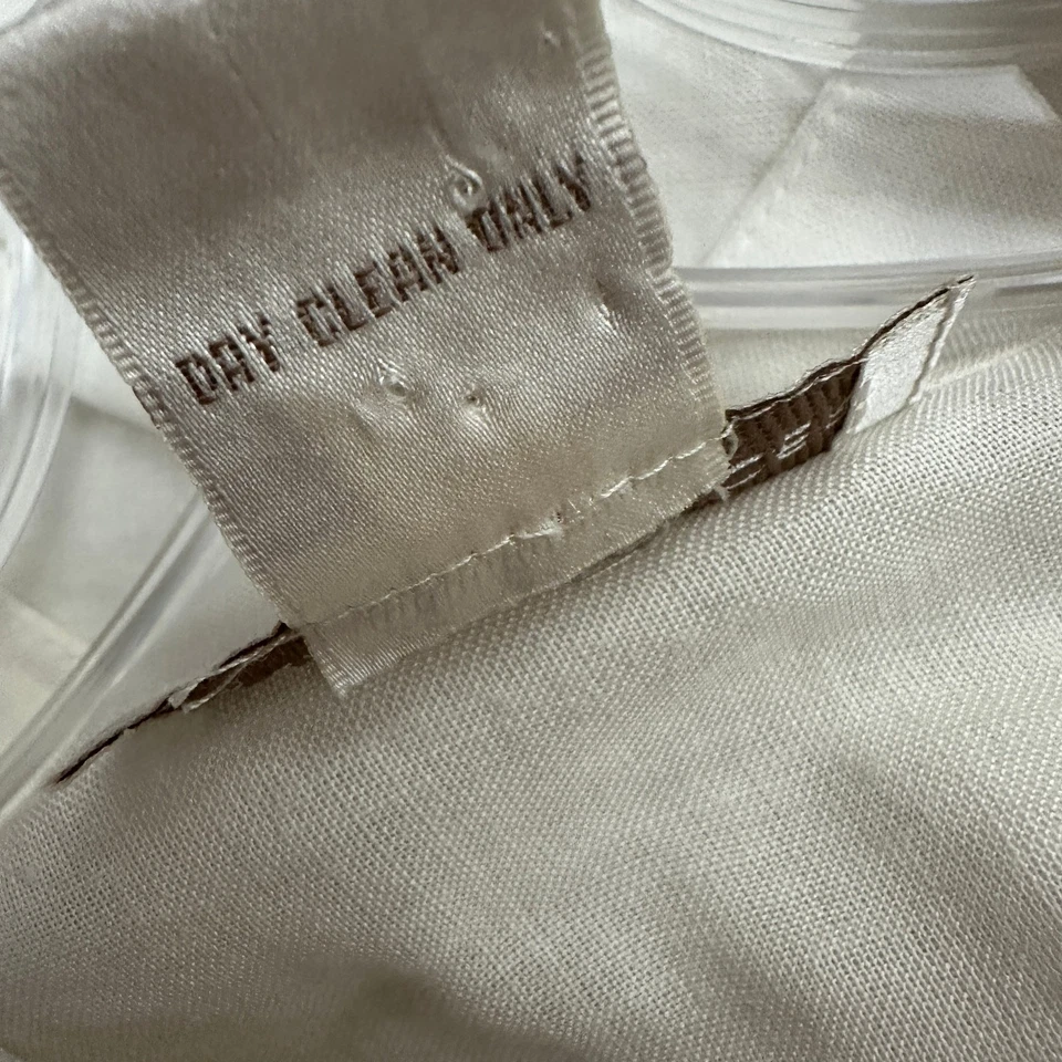 Top túnica Sarah Spencer para mujer talla 1X mezcla de lino boho artístico pintuck bordado Foto 4 de 4