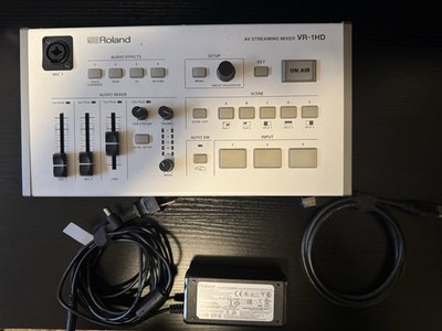 Roland VR-1HD AV Streaming Mixer Excellent Condition USB Live Streaming Switcher