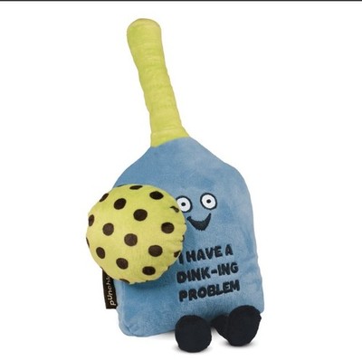 Punchkins  I Have A Dink-Ing Problem  Pickleball Plush Toy Funny Gift NWT