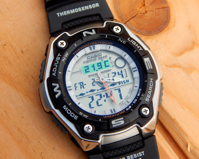 Casio Fishing Gear AQW-101 module 5056 Men's Wrist Watch World