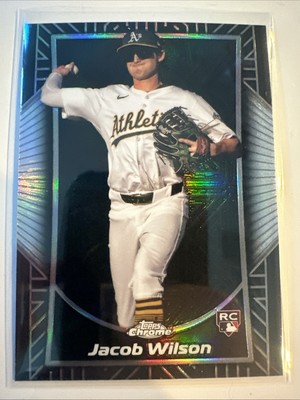 2025 Topps Chrome Jacob Wilson (RC) #SE-11 Shadow Etch SSP Case 