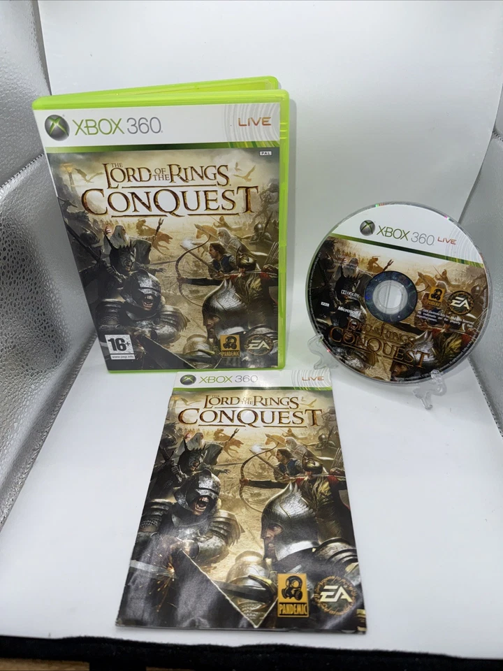 The Lord of the Rings Conquest - Microsoft Xbox 360 Game PAL With Manual - Image 2 of 4