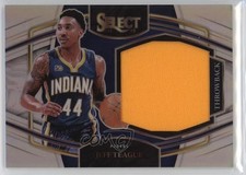 2021 Panini Select Throwback Memorabilia Silver Prizm Jeff Teague #TM-JTG 0nm7