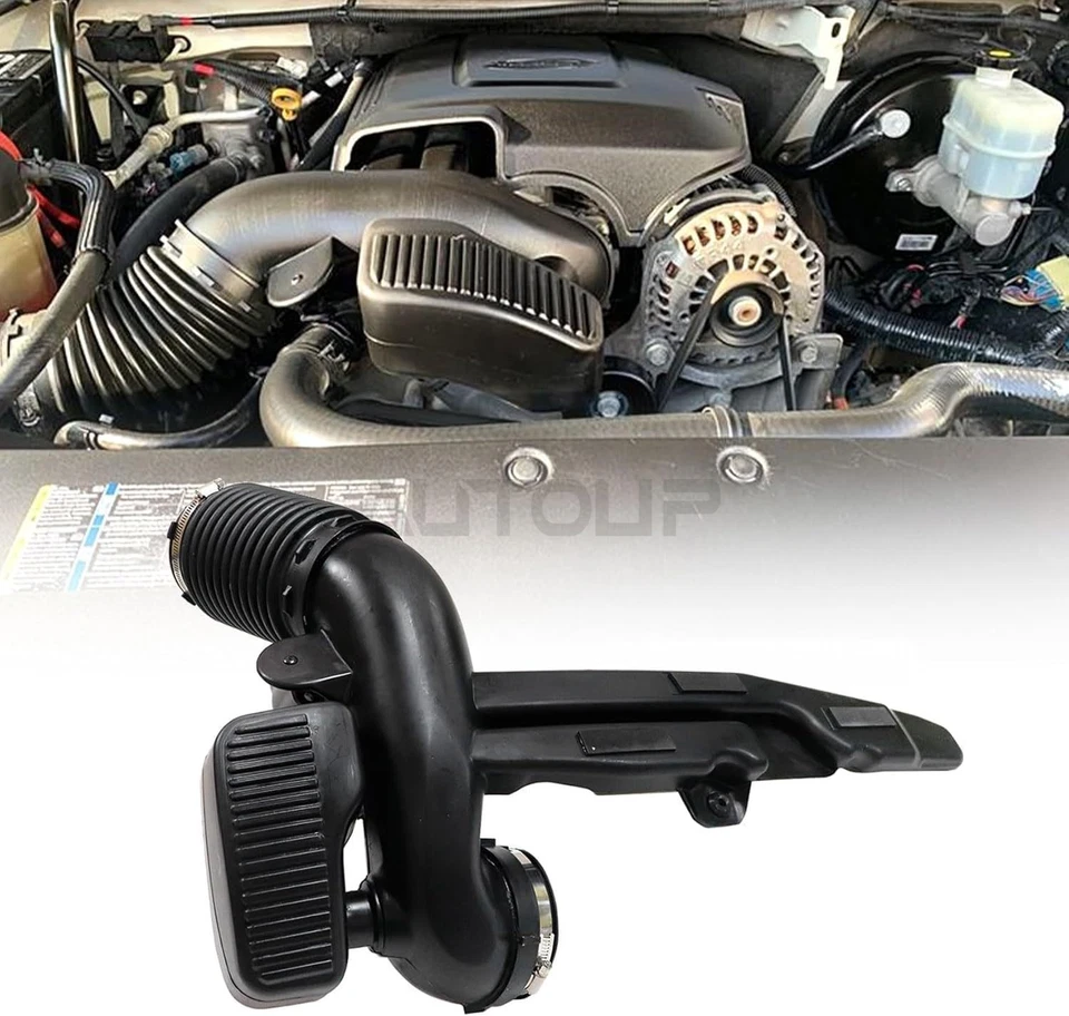 Air Intake Duct Tube Hose For 07-14 Chevy Avalanche Silverado Suburban 5.3L 6.0L Foto 4 de 4
