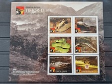 Osttimor / East Timor Leste 2010 Block 2 Reptilien / Mini Sheet Reptiles