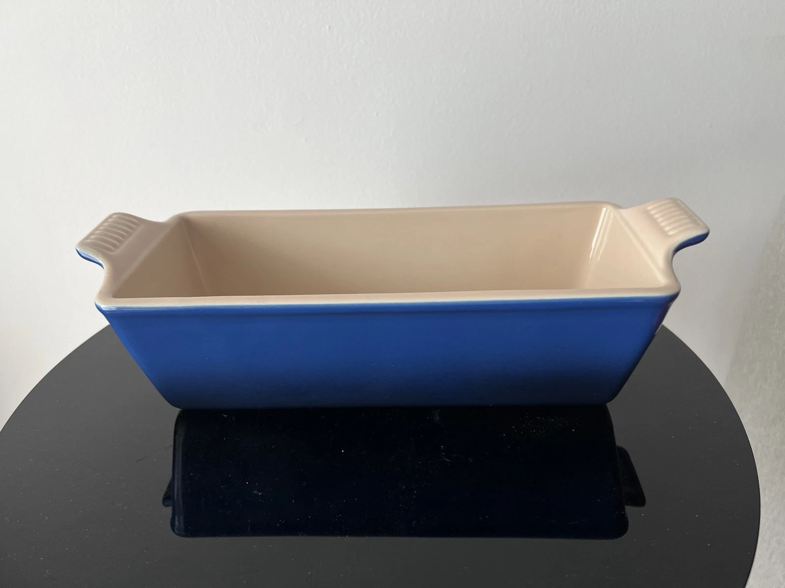 LE CREUSET LOAF DISH 33/28CM MARSEILLE BLUE NEW Label Must SEE