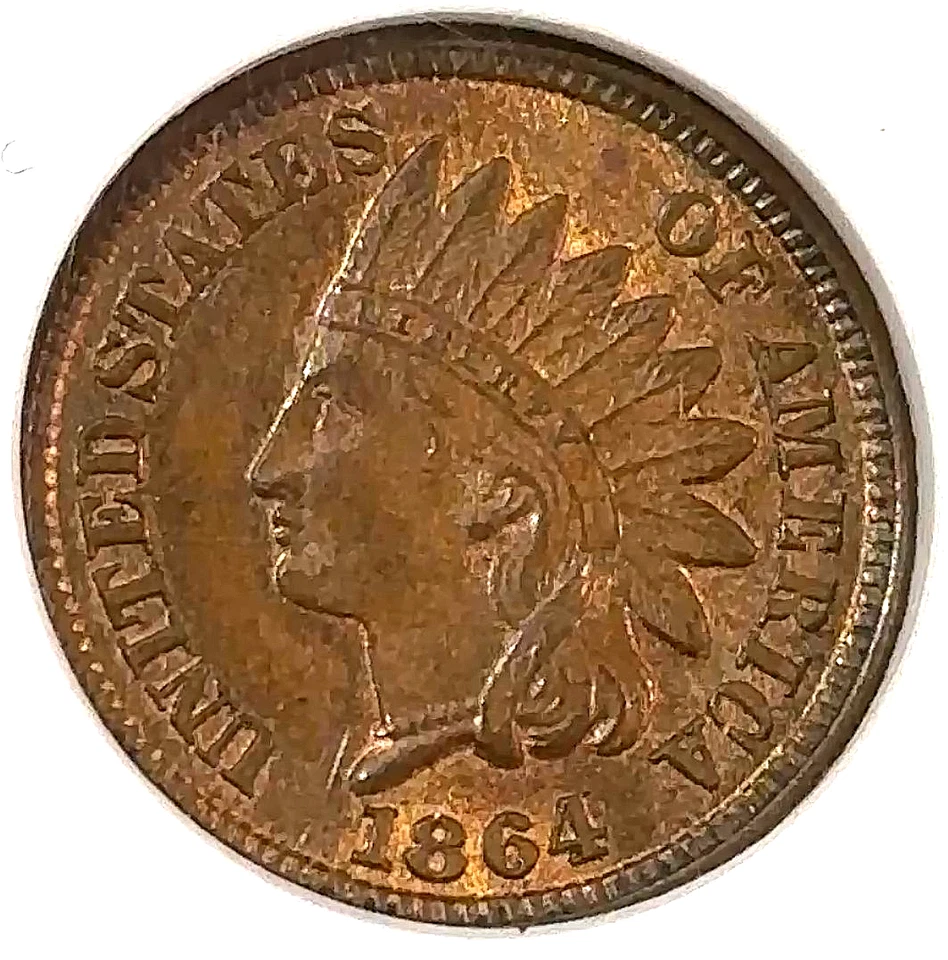 1864 Bronze Indian Cent NGC MS65 BN Beauty Best Price Ebay* CHRC - Image 2 of 4