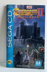 Dungeon Master II: Skullkeep (Sega CD, 1994) Complete w/ Manual & Reg CIB