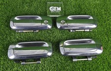 Toyota Aristo Jzs Lexus Gs Outer Door Handles Set Chrome 4 Pcs Oem Jdm Used