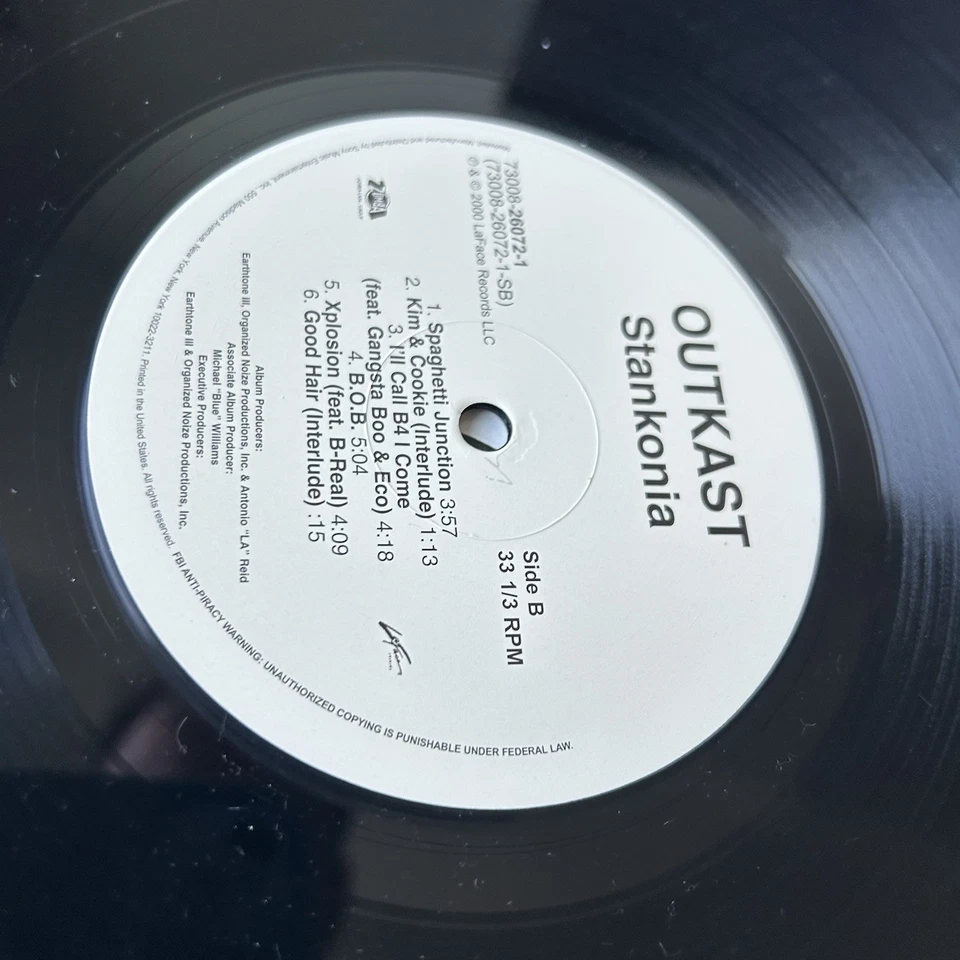OutKast Stankonia 2 LP Record LP Complete W/Sleeves Near Mint Condition - Image 4 of 4