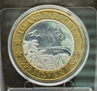 PRINCESS CRUISE "ISLAND PARADISE " SILVER STRIKE,  .999 SILVER  HSP